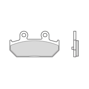 Plaquettes de Frein Arrière Brembo 07058XS
