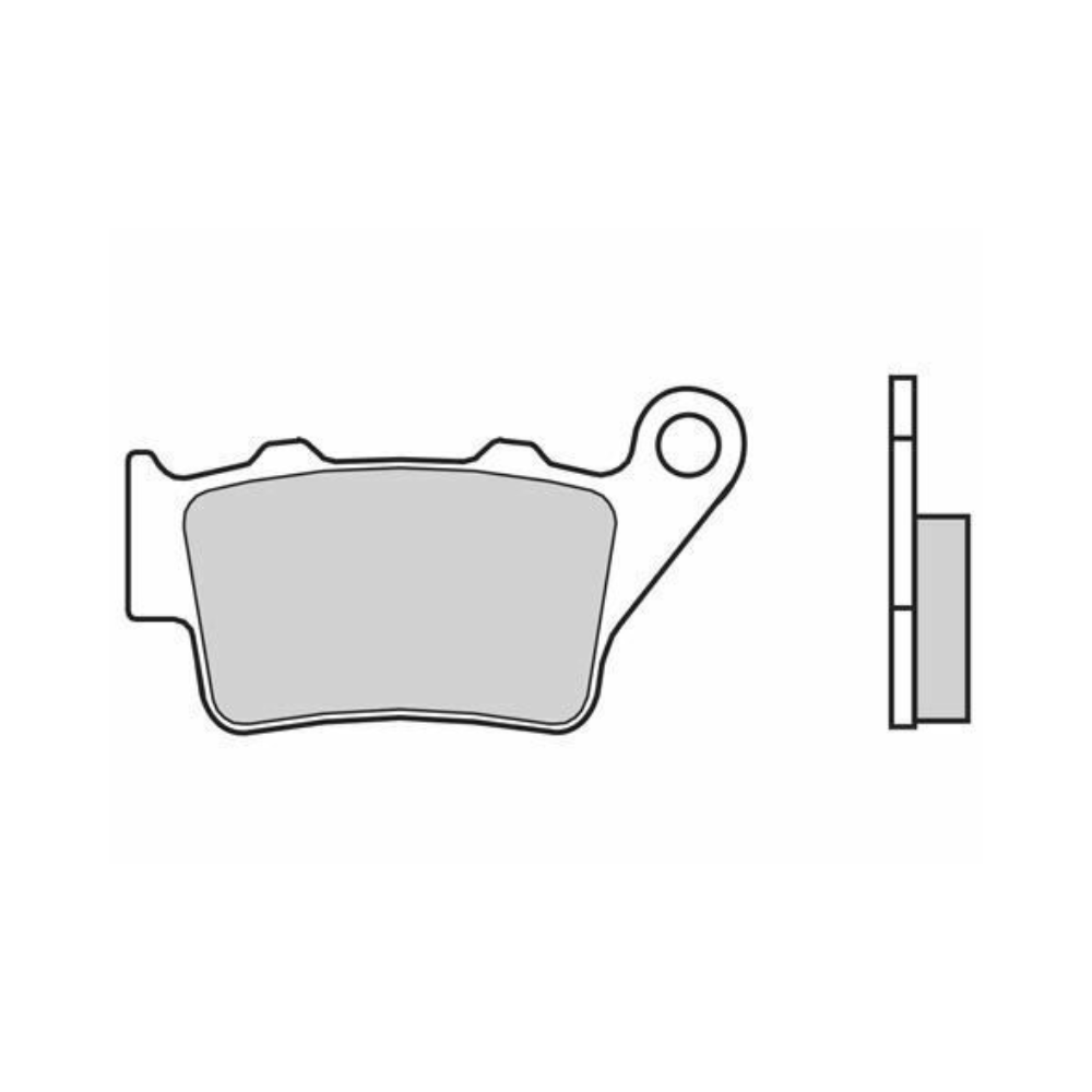 Plaquettes de Frein Arrière Brembo 07BB02CC Plaquettes de Frein Arrière Brembo 07BB02CC