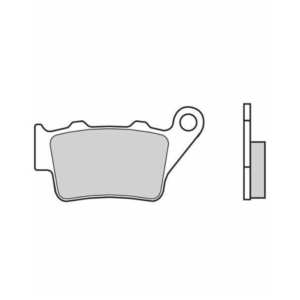Plaquettes de Frein Arrière Brembo 07BB02TT