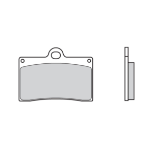 WarmUP Racing - Pièces et accessoires en promotion Plaquettes de Frein Avant Brembo 07BB15SR