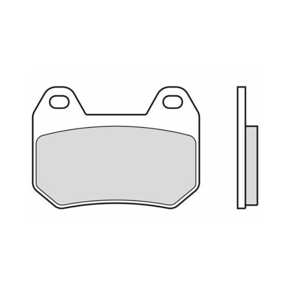 Plaquettes de Frein Arrière Brembo 07BB2507 Plaquettes de Frein Arrière Brembo 07BB2507