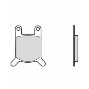 Plaquettes de Frein Avant Brembo 07GR0101
