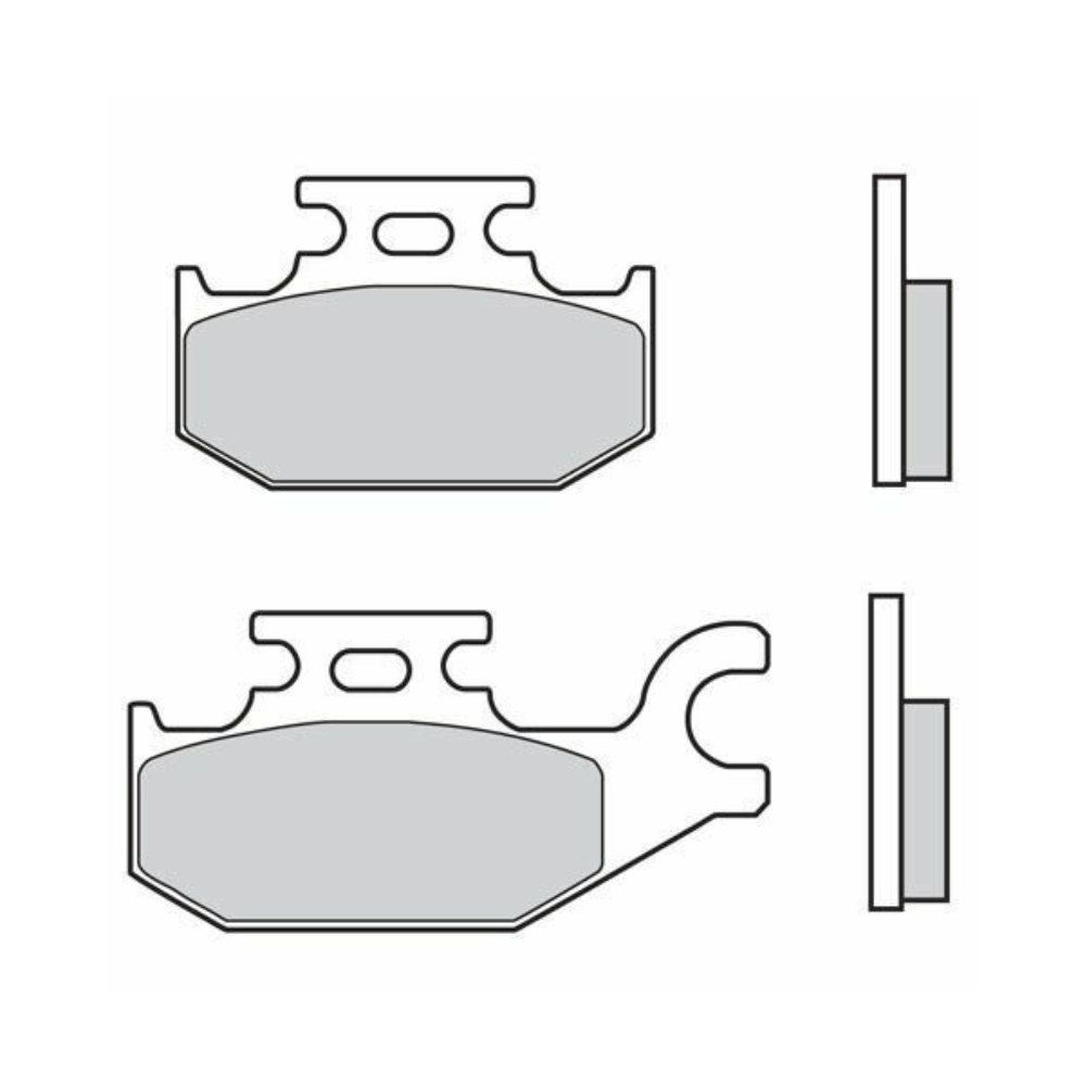 Plaquettes de Frein Arrière Brembo 07GR49SD Pour CAN AM OUTLANDER 330 4WD 2004-2005 Plaquettes de Frein Arrière Brembo 07GR49SD Pour CAN AM OUTLANDER 330 4WD 2004-2005