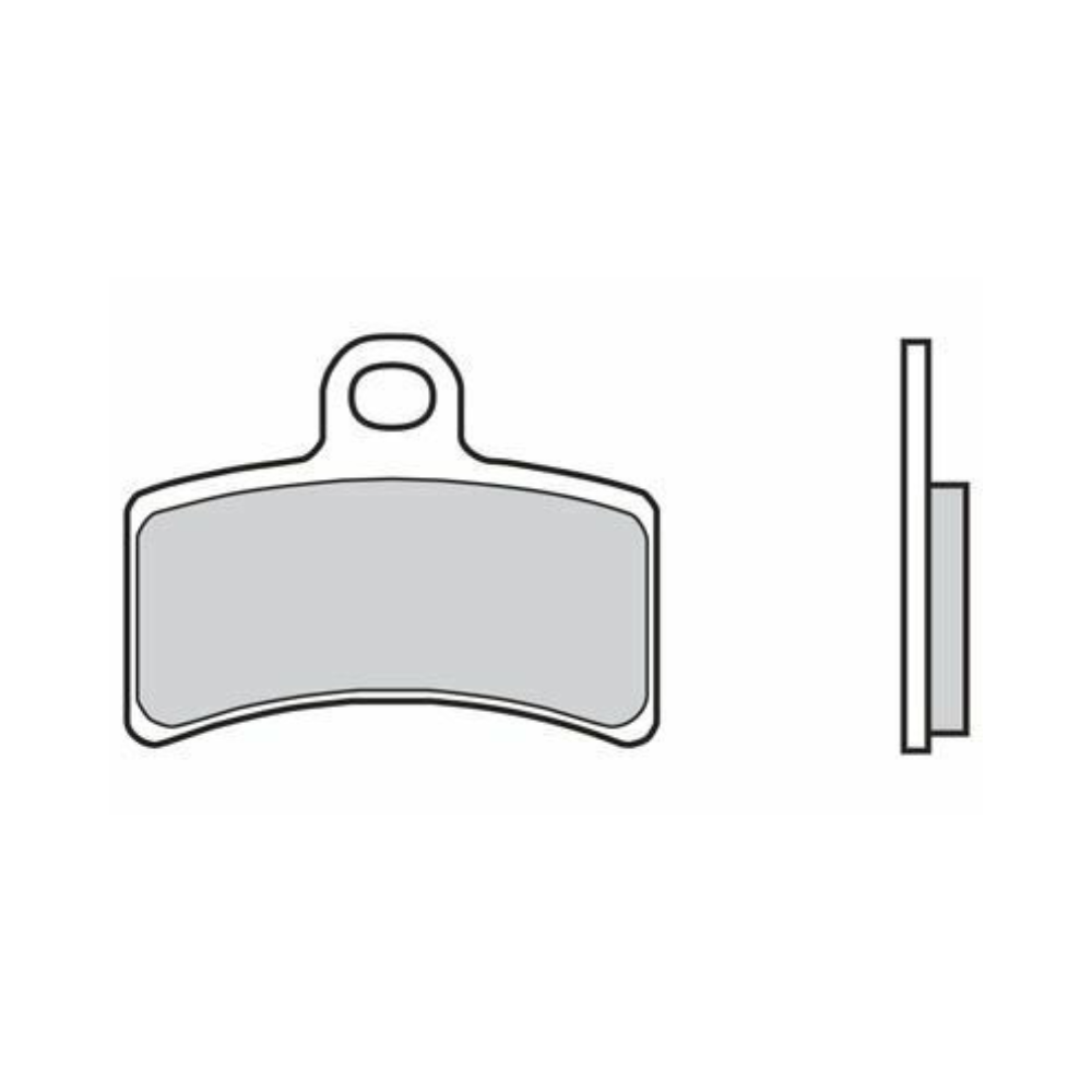 Plaquettes de Frein Avant / Arrière Brembo 07GR5105 Plaquettes de Frein Avant / Arrière Brembo 07GR5105