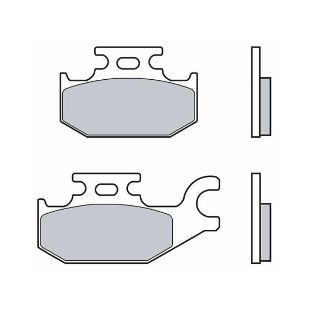 Plaquettes de Frein Avant / Arrière Brembo 07GR73SD Plaquettes de Frein Avant / Arrière Brembo 07GR73SD