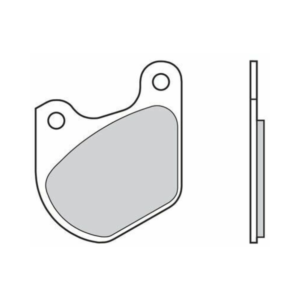 Plaquettes de Frein Avant / Arrière Brembo 07HD0303
