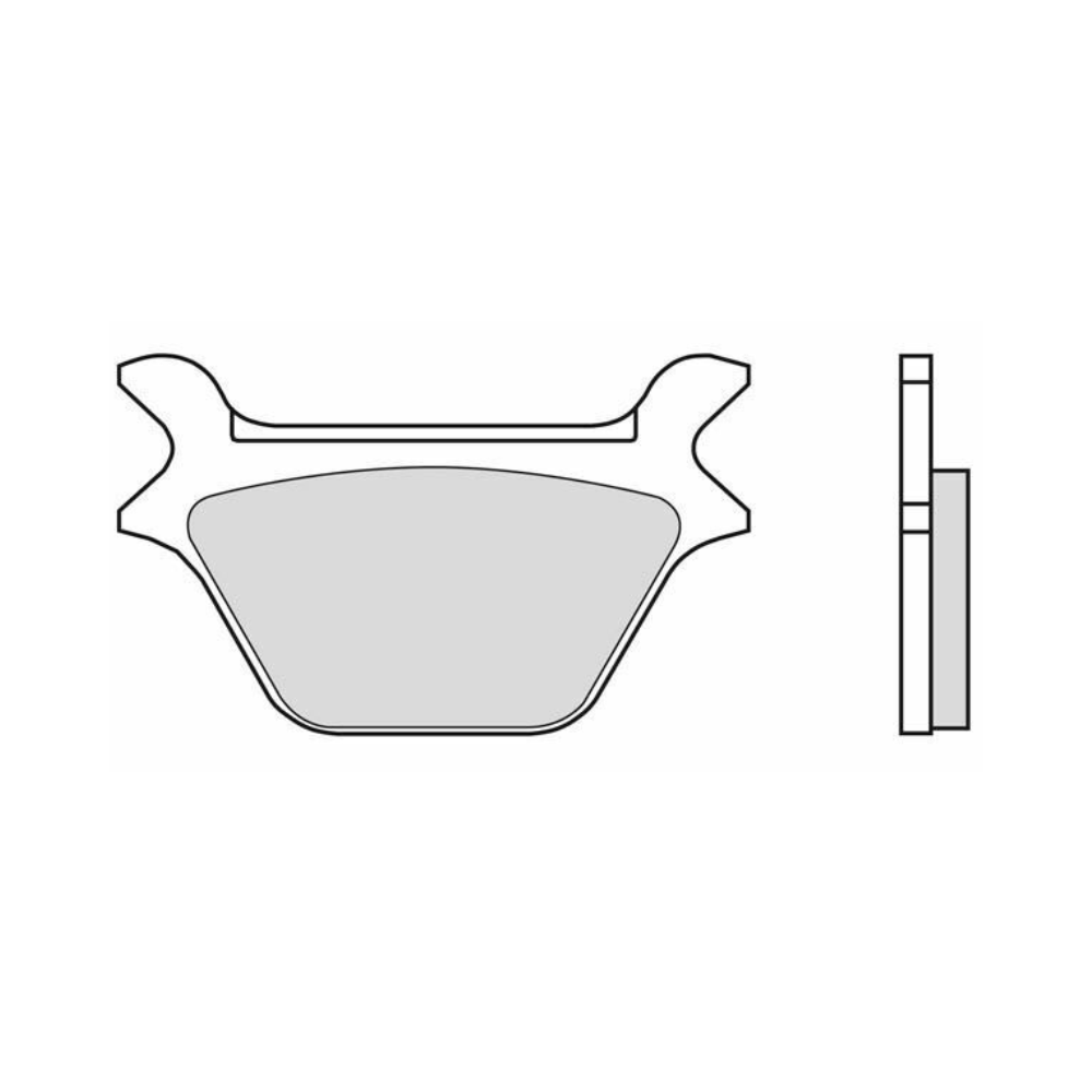 Plaquettes de Frein Arrière Brembo 07HD1011 Plaquettes de Frein Arrière Brembo 07HD1011