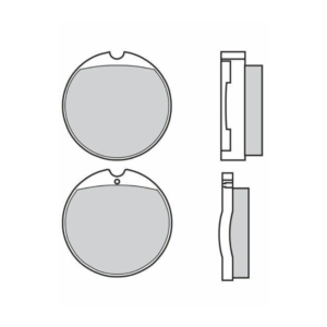 WarmUP Racing - Pièces et accessoires en promotion Plaquettes de Frein Avant Brembo 07HO0130