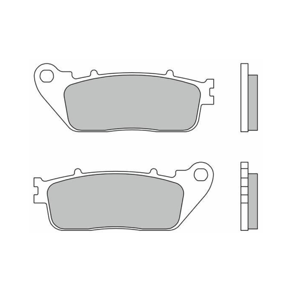 Plaquettes de Frein Arrière Brembo 07HO13CC Plaquettes de Frein Arrière Brembo 07HO13CC