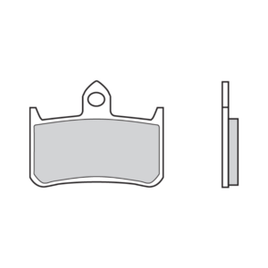 Plaquettes de Frein Avant Brembo 07HO28SR