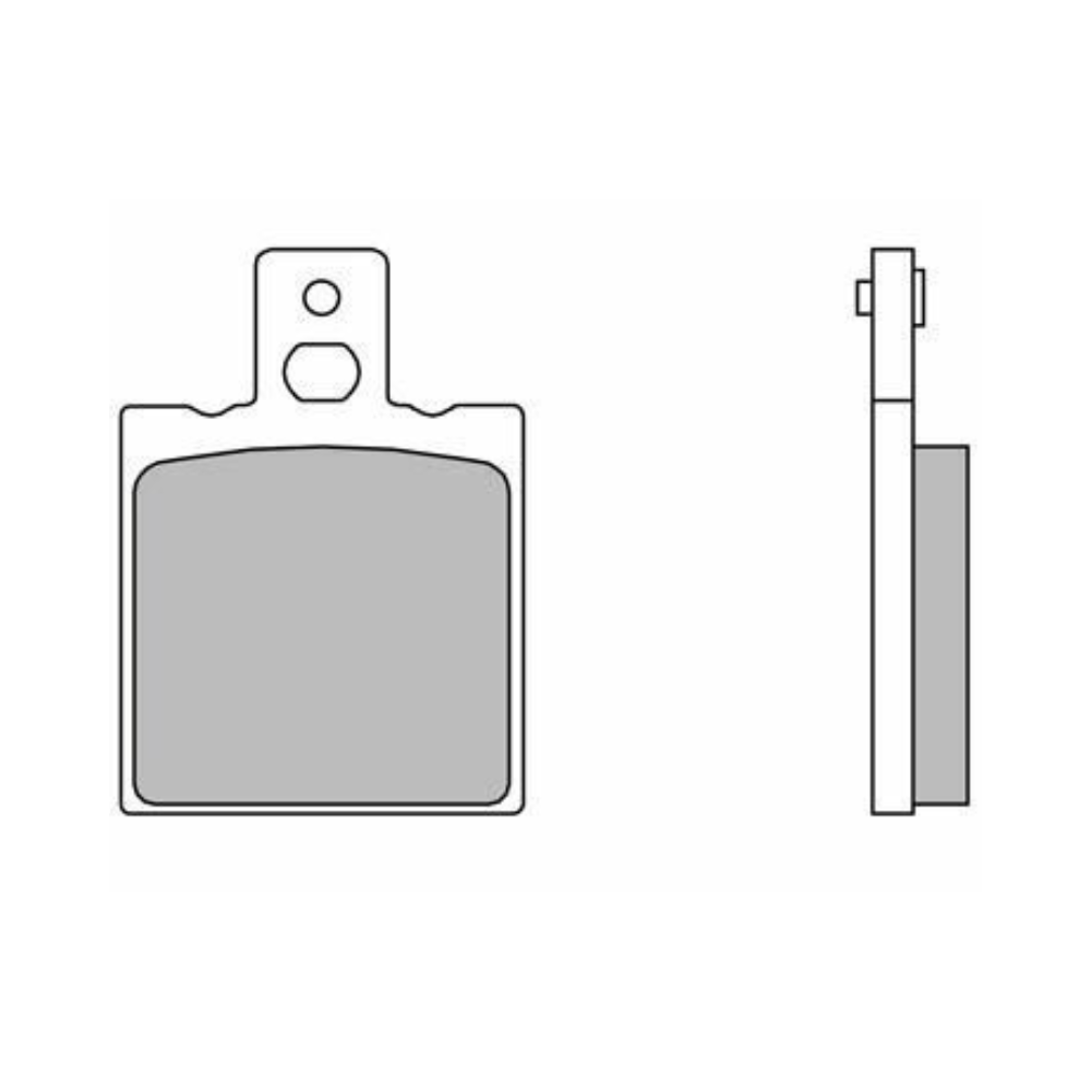 Plaquettes de Frein Arrière Brembo 07HO33CC Plaquettes de Frein Arrière Brembo 07HO33CC