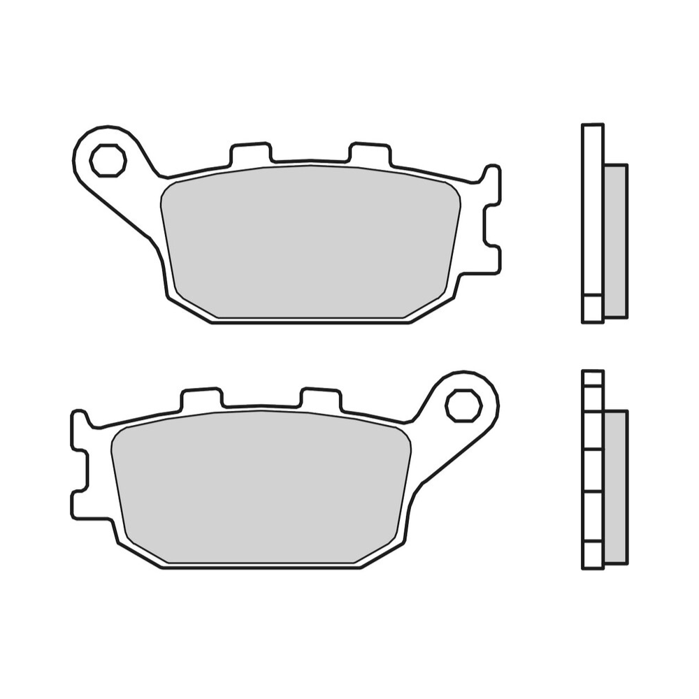Plaquettes de Frein Arrière Brembo 07HO3607 Plaquettes de Frein Arrière Brembo 07HO3607