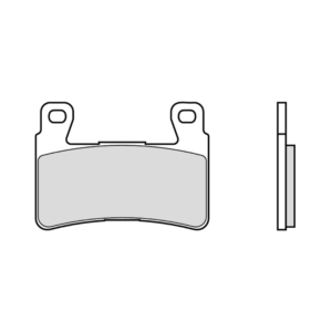 Plaquettes de Frein Avant Brembo 07HO45SR Pour HYOSUNG GT 650 COMET 2013-2014