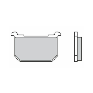 Plaquettes de Frein Avant / Arrière Brembo 07KA0608