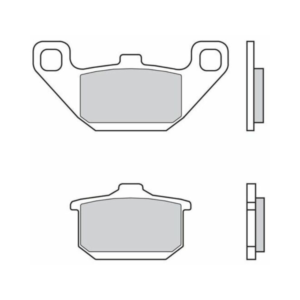 Plaquettes de Frein Avant / Arrière Brembo 07KA0808