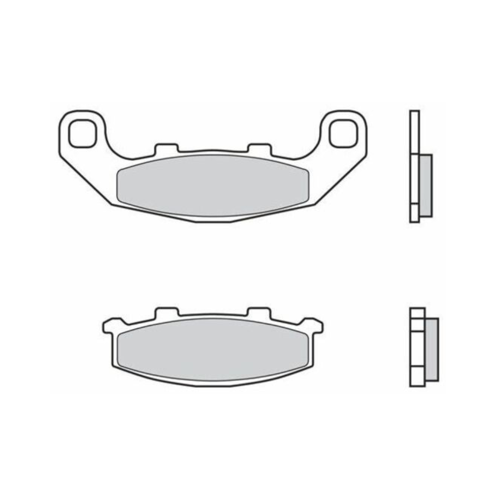 Plaquettes de Frein Arrière Brembo 07KA1117 Plaquettes de Frein Arrière Brembo 07KA1117
