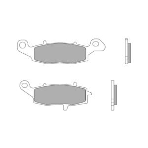 Plaquettes de Frein Avant Brembo 07KA19SR