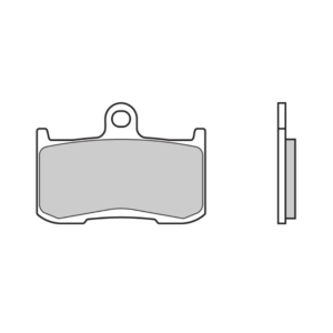 WarmUP Racing - Pièces et accessoires en promotion Plaquettes de Frein Avant Brembo 07KA23SR Pour INDIAN CHIEF DARK HORSE 1800 2011-2017