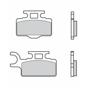 WarmUP Racing - Pièces et accessoires en promotion Plaquettes de Frein Avant Brembo 07KA27SD