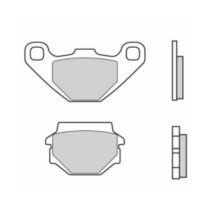WarmUP Racing - Pièces et accessoires en promotion Plaquettes de Frein Avant Brembo 07KS04SX