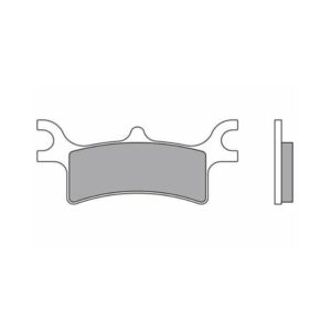 Plaquettes de Frein Arrière Brembo 07PO06SD Pour POLARIS SPORTSMAN 700 EFI 2004-2007