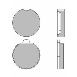 Plaquettes de Frein Avant Brembo 07SU0125
