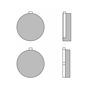 Plaquettes de Frein Avant Brembo 07SU0526