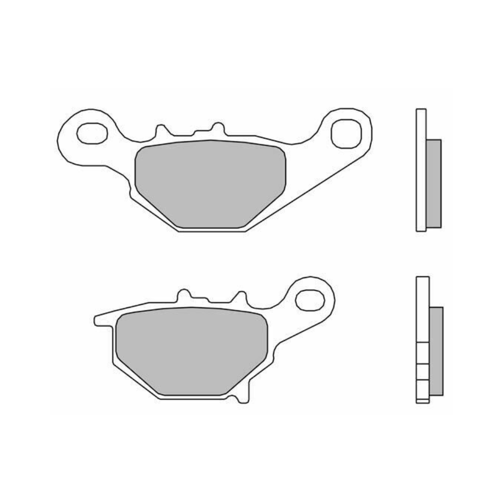 Plaquettes de Frein Arrière Brembo 07SU31SD Pour SUZUKI RM 85 2005-2023 Plaquettes de Frein Arrière Brembo 07SU31SD Pour SUZUKI RM 85 2005-2023
