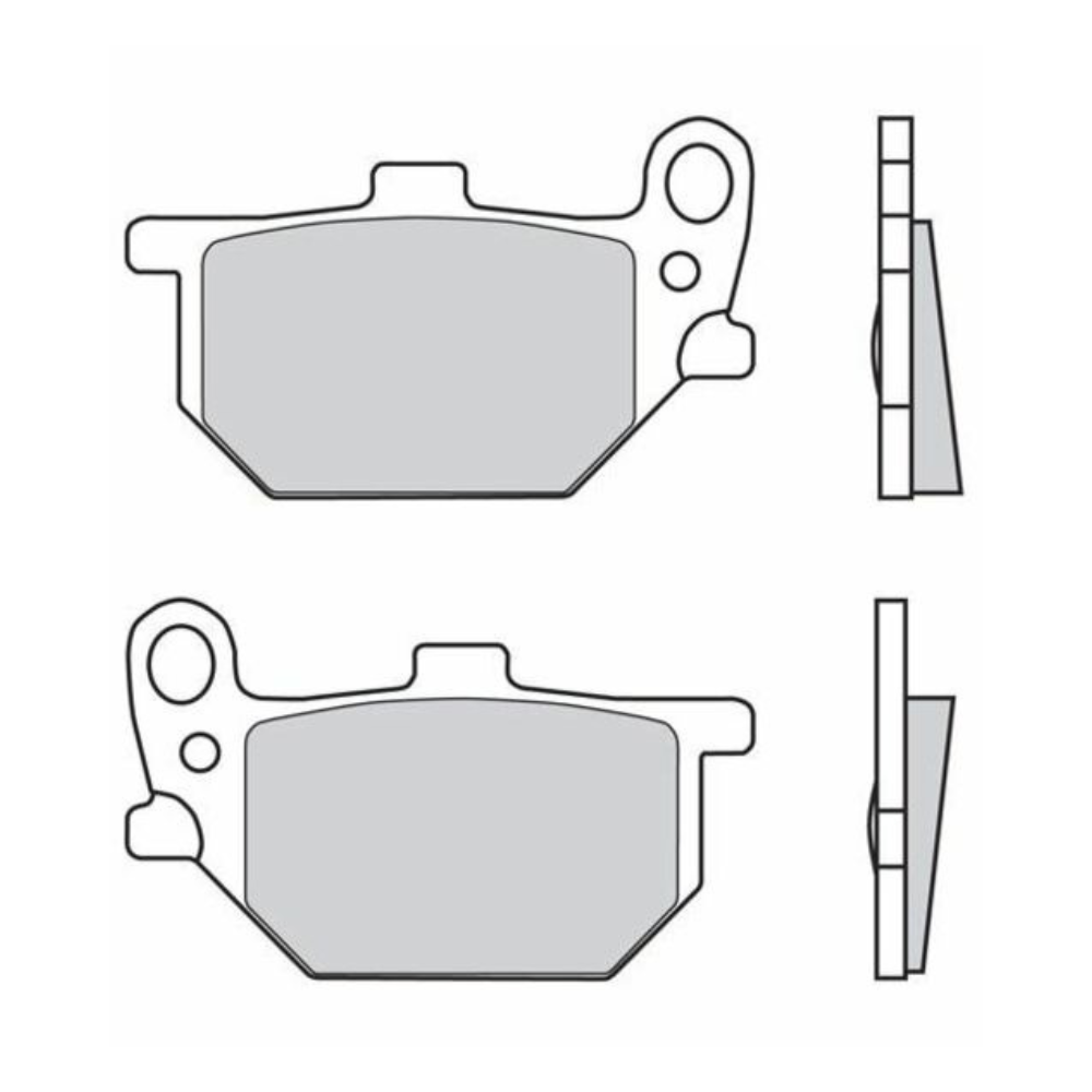 Plaquettes de Frein Arrière Brembo 07YA0713 Plaquettes de Frein Arrière Brembo 07YA0713