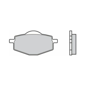 Plaquettes de Frein Avant Brembo 07YA1407 Pour YAMAHA CYGNUS 125 2000-2003