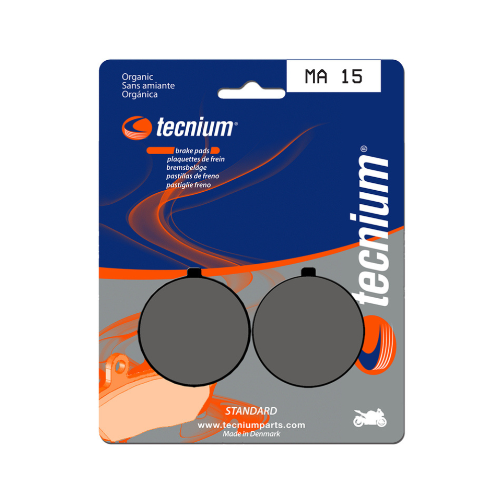 Plaquettes de Frein Avant Tecnium MA15 Plaquettes de Frein Avant Tecnium MA15