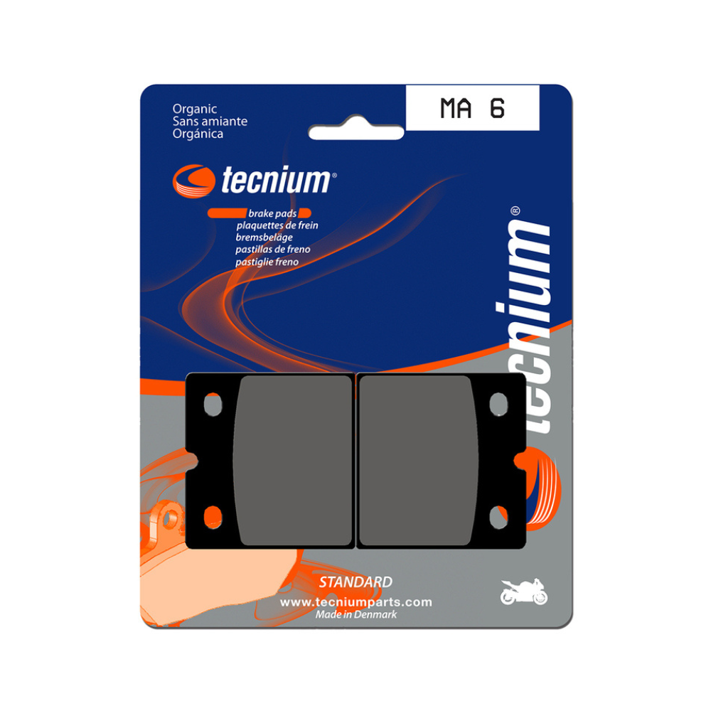 Plaquettes de Frein Avant Tecnium MA6 Plaquettes de Frein Avant Tecnium MA6