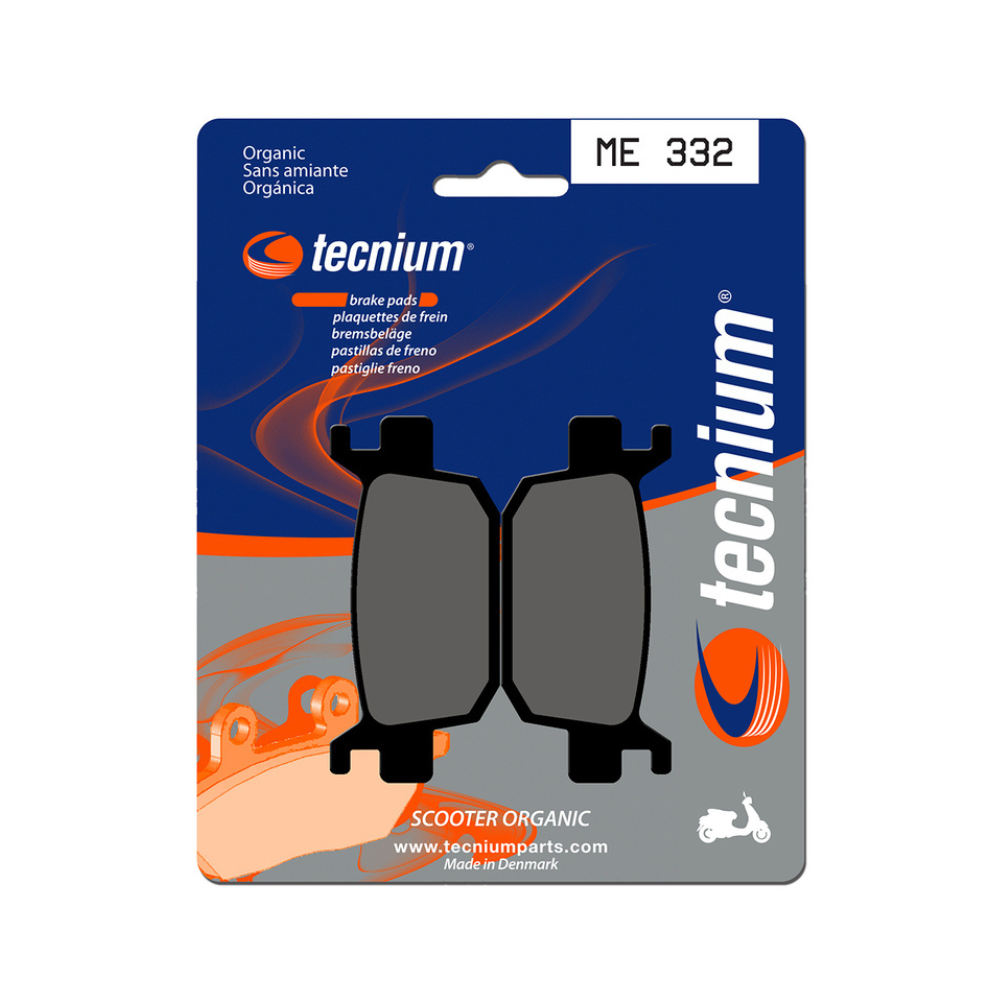 Plaquettes de Frein Arrière Tecnium ME332 Plaquettes de Frein Arrière Tecnium ME332