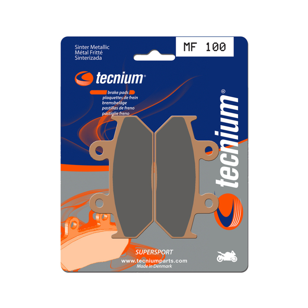 Plaquettes de Frein Avant Tecnium MF100 Pour HONDA NX 500 DOMINATOR 1993-1996 Plaquettes de Frein Avant Tecnium MF100 Pour HONDA NX 500 DOMINATOR 1993-1996