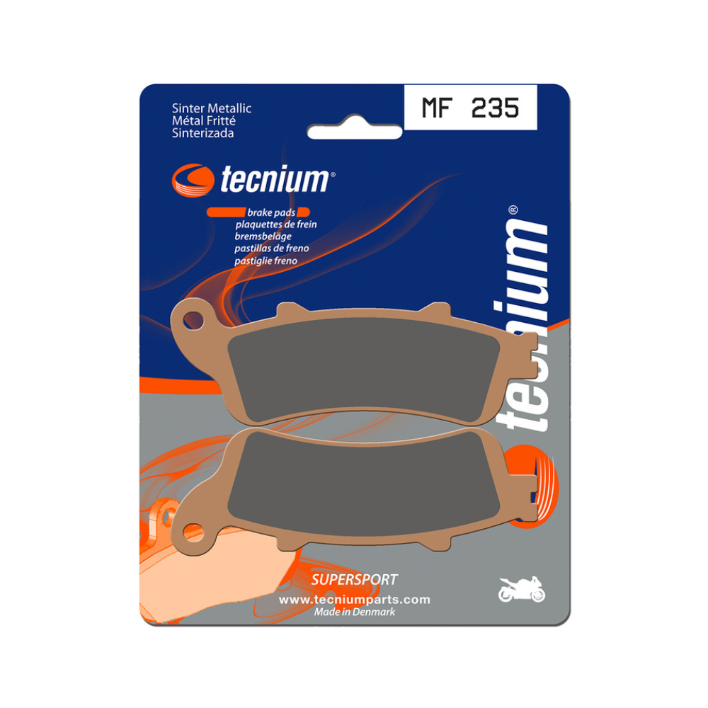 Plaquettes de Frein Avant Tecnium MF235 Plaquettes de Frein Avant Tecnium MF235