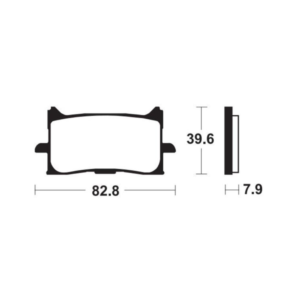 Plaquettes de Frein Avant Tecnium MFP440