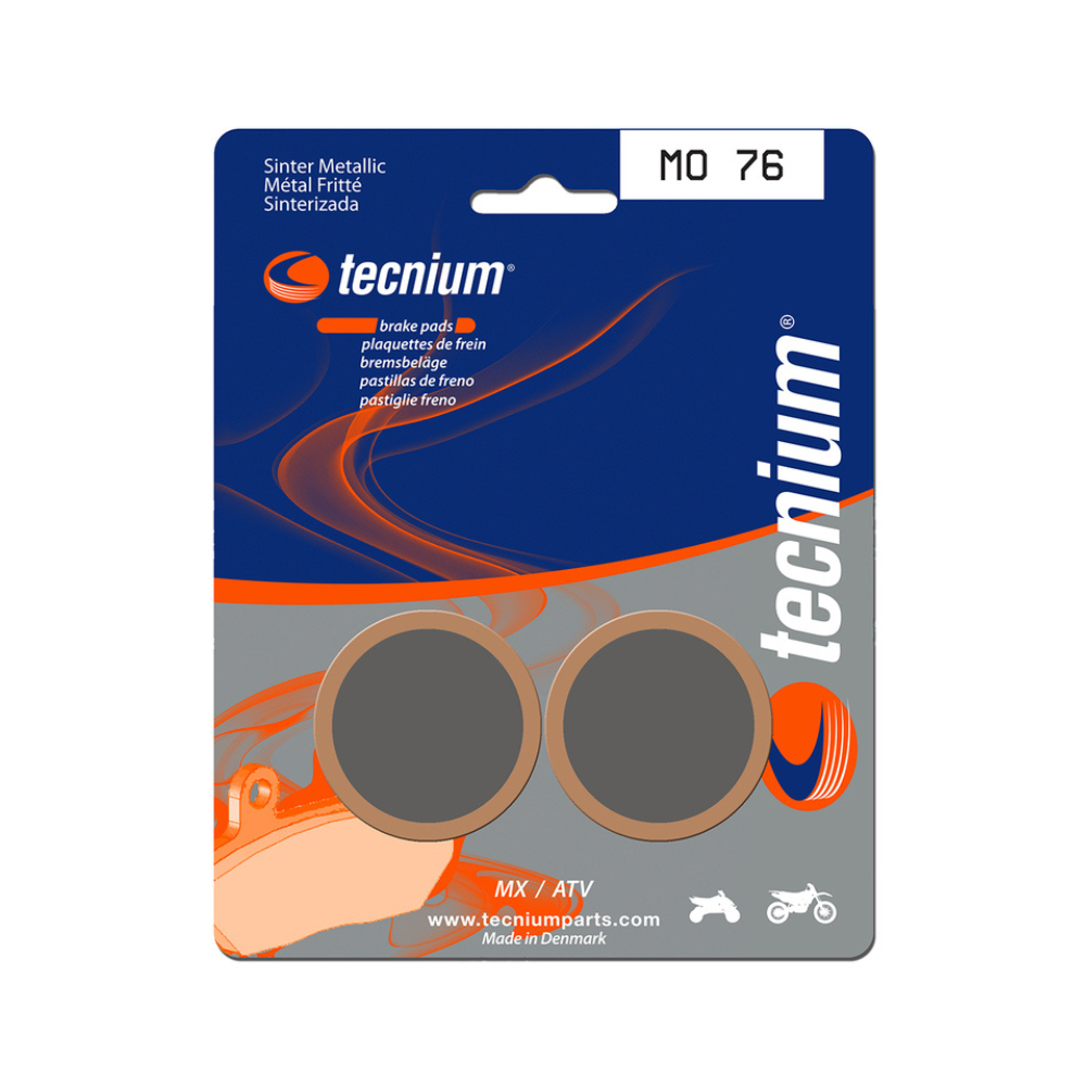 Plaquettes de Frein Arrière Tecnium MO76 Plaquettes de Frein Arrière Tecnium MO76