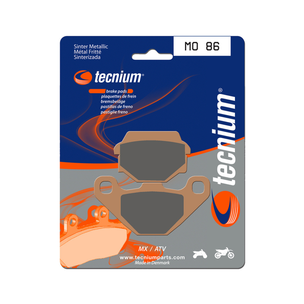 Plaquettes de Frein Arrière Tecnium MO86 Plaquettes de Frein Arrière Tecnium MO86