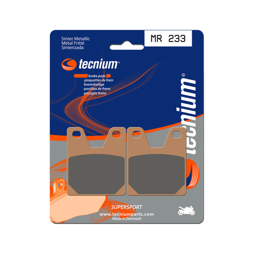 Plaquettes de Frein Arrière Tecnium MR233 Plaquettes de Frein Arrière Tecnium MR233