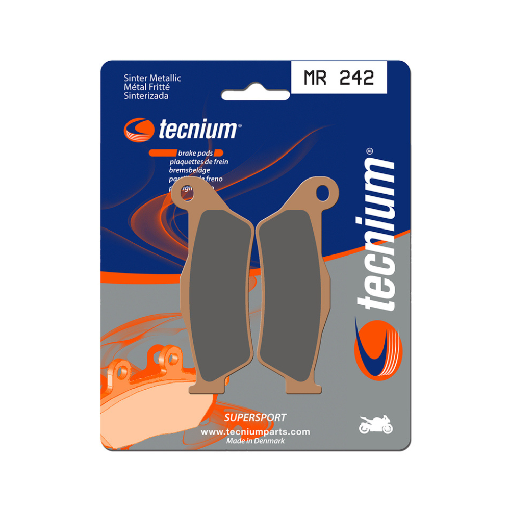 Plaquettes de Frein Arrière Tecnium MR242 Pour BMW R 1150 RS 2001-2004 Plaquettes de Frein Arrière Tecnium MR242 Pour BMW R 1150 RS 2001-2004