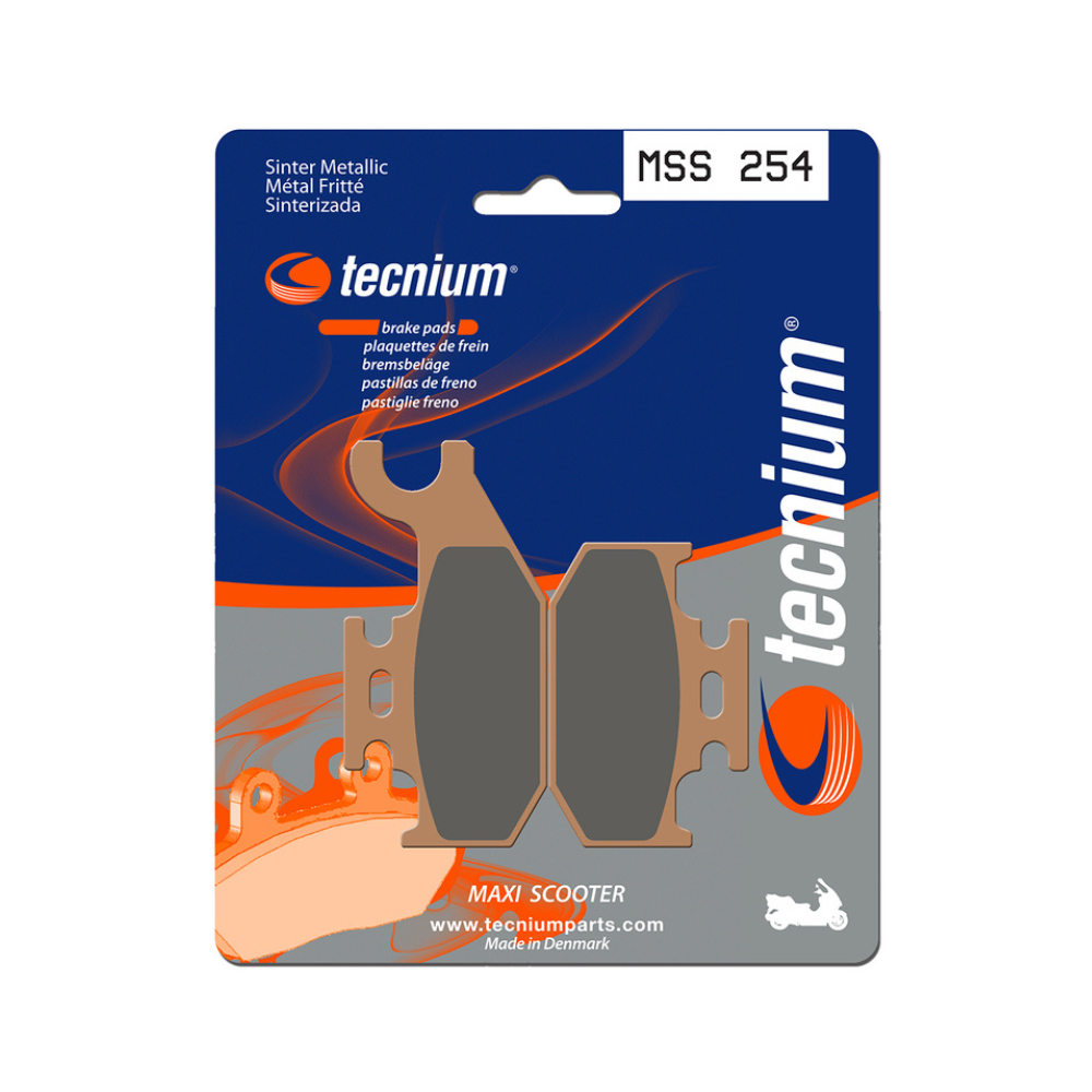 Plaquettes de Frein Arrière Tecnium MSS254 Plaquettes de Frein Arrière Tecnium MSS254