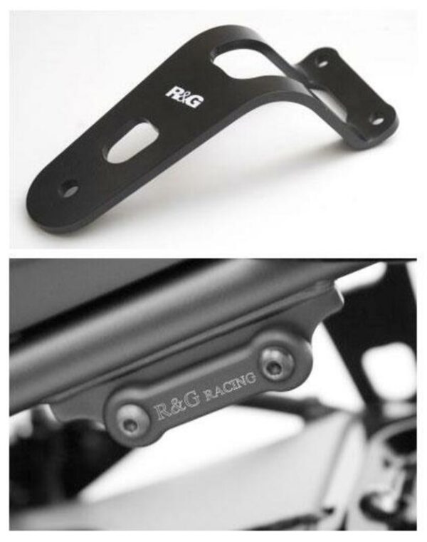 Kit suppression repose-pieds arrière R&G RACING noir Yamaha FZ8 N/Fazer