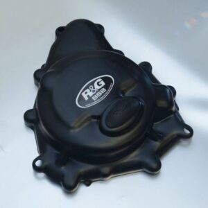 Couvre-carter gauche R&G RACING Black Kawasaki Ninja 400