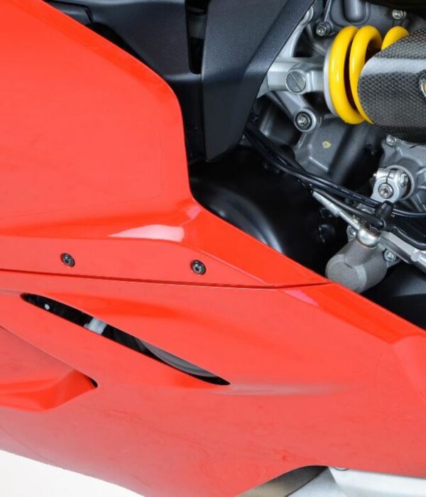 Couvre carter R&G RACING gauche (alternateur) noir Ducati 899 Panigale