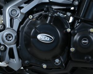 Couvre-carter droit (embrayage) R&G RACING noir Kawasaki Z900