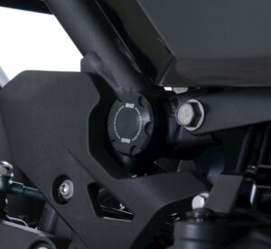 Insert de cadre R&G RACING noir Kawasaki Ninja 400