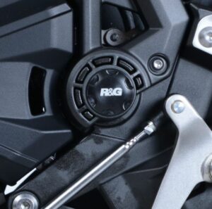 Insert de cadre droit R&G RACING noir Kawasaki Z650