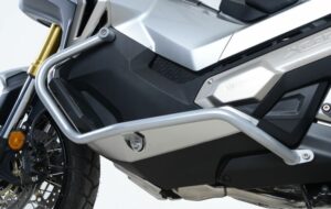 Protections latérales R&G RACING argent Honda X-ADV
