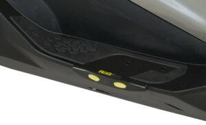 Slider de marche-pied R&G RACING noir BMW C650GT