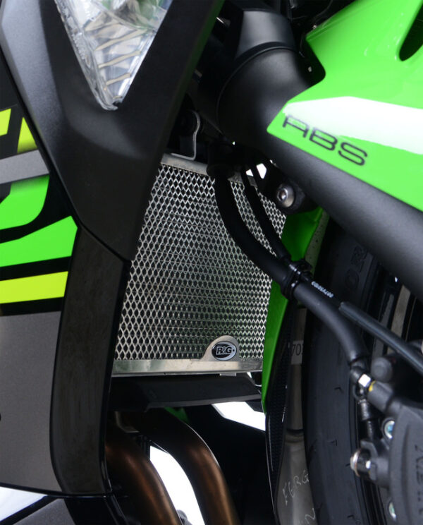 Protection de radiateur R&G RACING Aluminium - Kawasaki Ninja 400